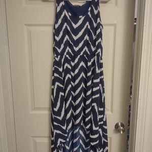 L Chevron Dress